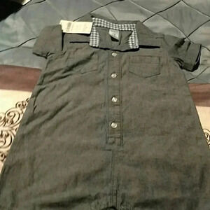 New Carter's boys one piece jumper.